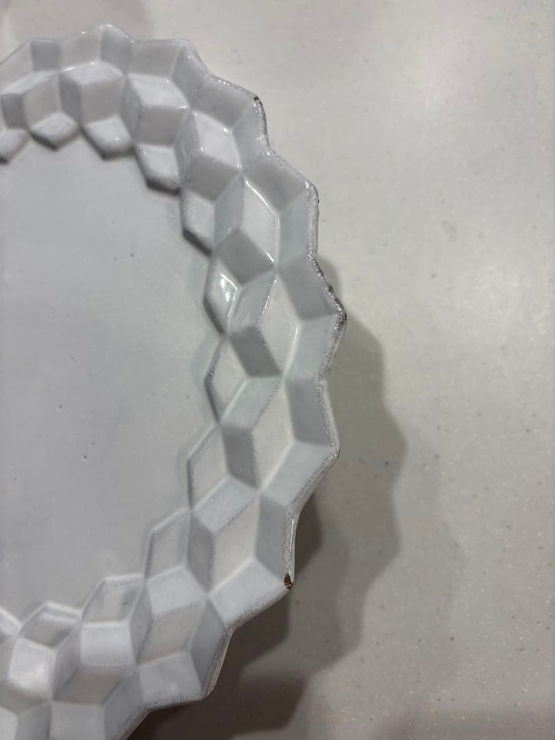 ASTIER de VILLATTE Cube デザートプレート 23cm