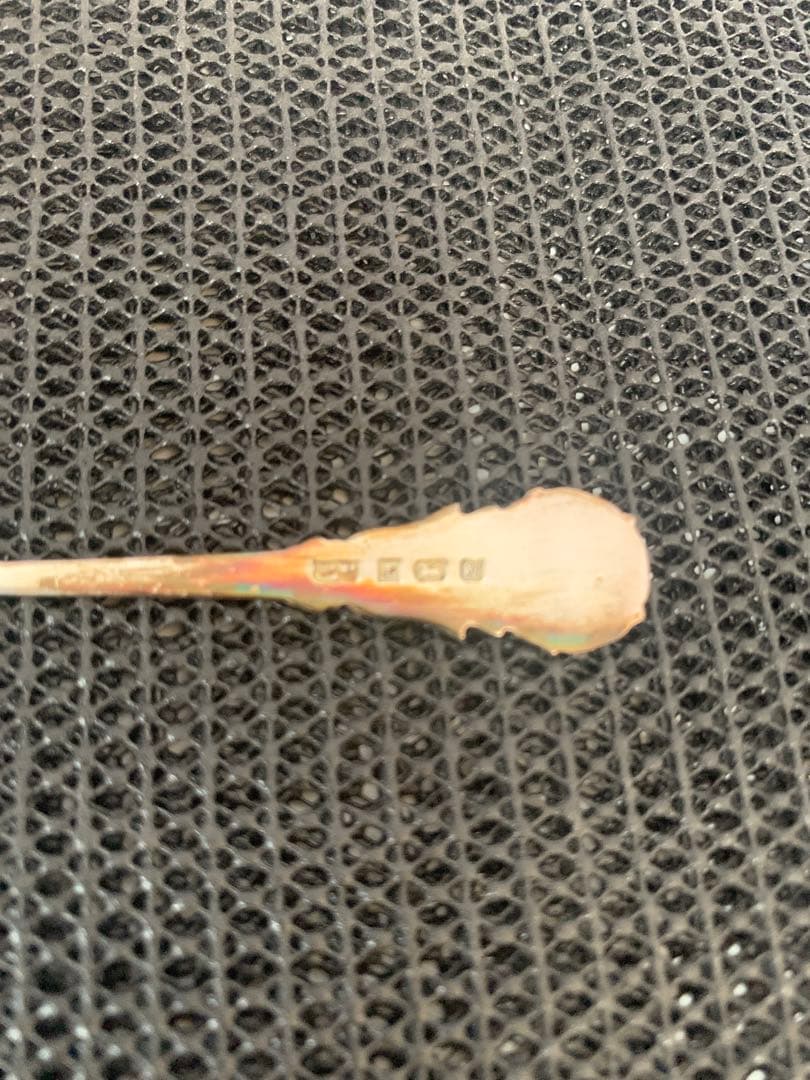 英国製　ビンテージ Mappin&Webb　銀製品　スプーン４本 箱付