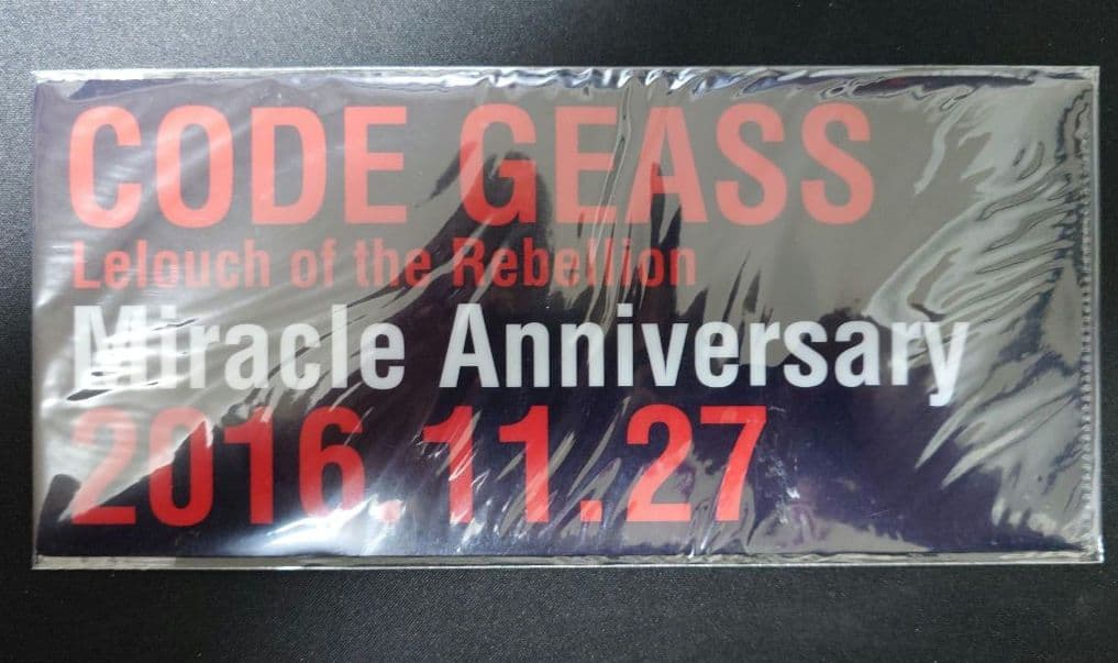 コードギアス 反逆のルルーシュ キセキのアニバーサリー　グッズ＆BD