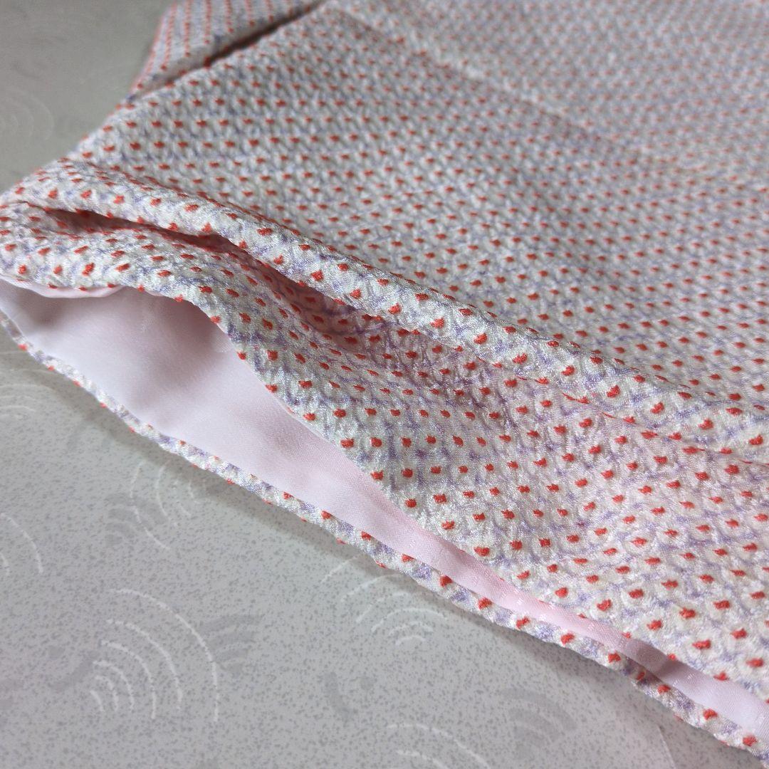 七五三３歳女の子正絹総絞り手縫いの被布(中綿無し）