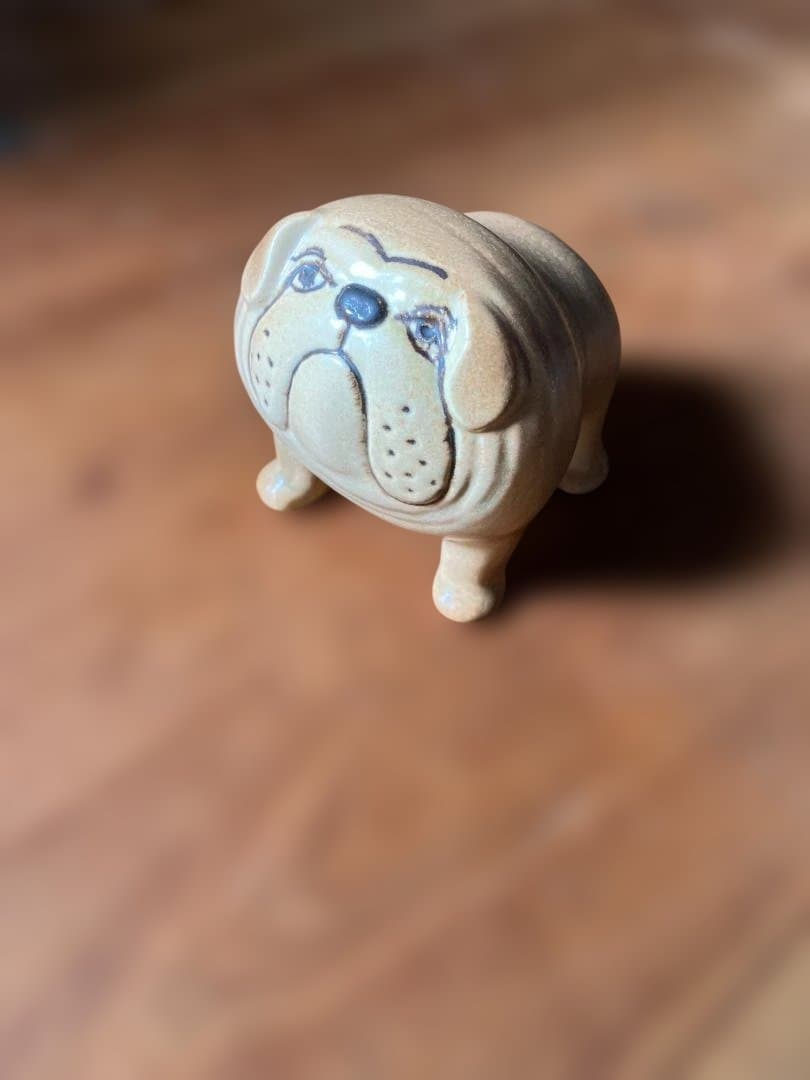 リサラーソン ブルドッグ 置物