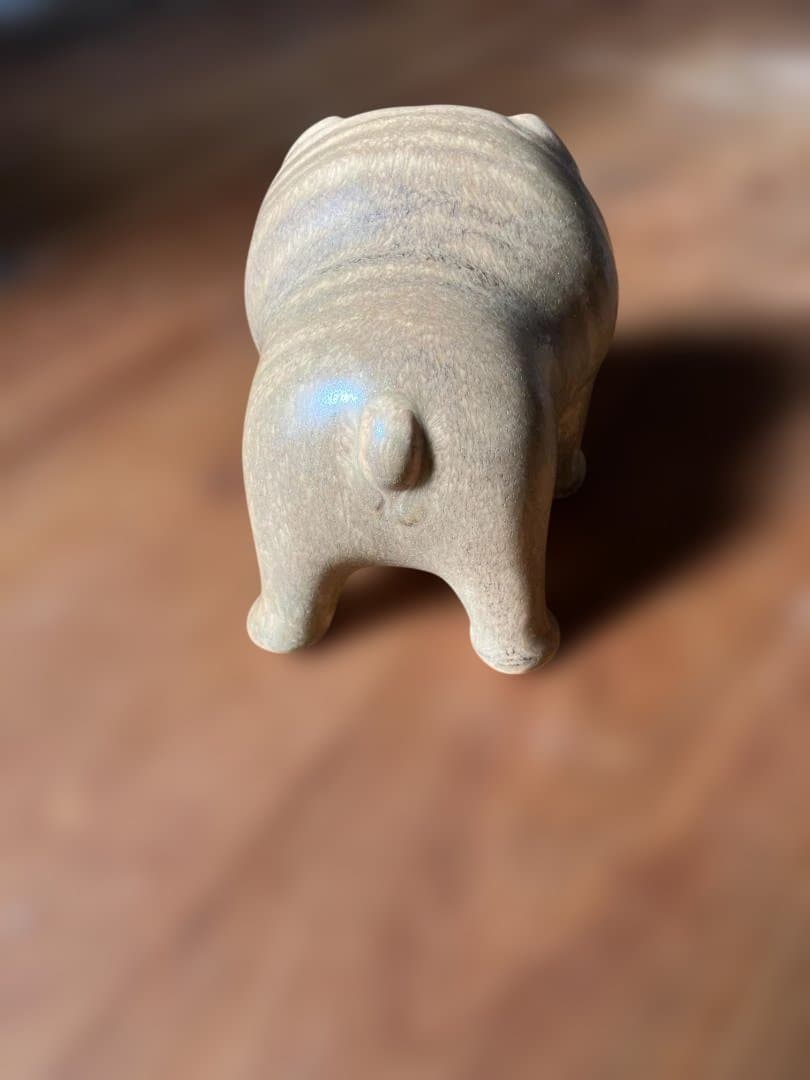 リサラーソン ブルドッグ 置物