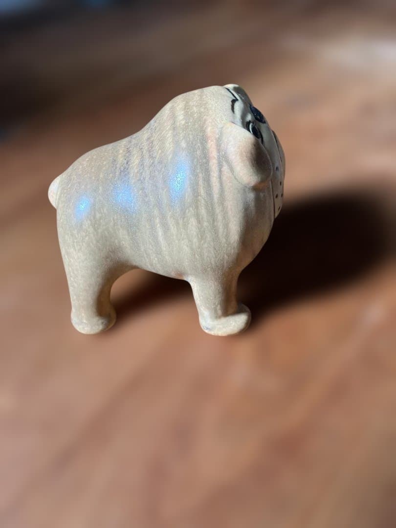 リサラーソン ブルドッグ 置物