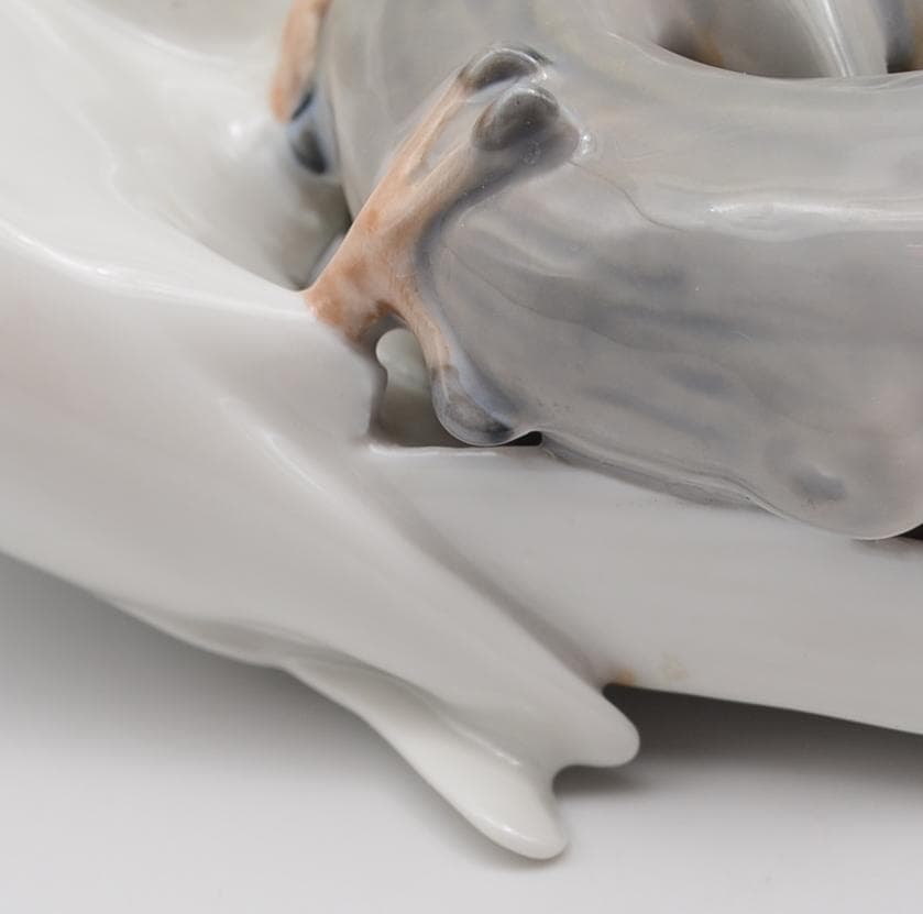 枝の上のオウム　＃649　★ロイヤルコペンハーゲン　デンマーク　ヴィンテージ