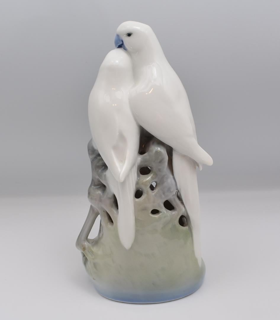 枝の上のオウム　＃649　★ロイヤルコペンハーゲン　デンマーク　ヴィンテージ