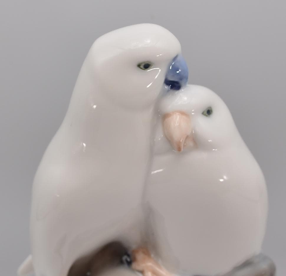 枝の上のオウム　＃649　★ロイヤルコペンハーゲン　デンマーク　ヴィンテージ