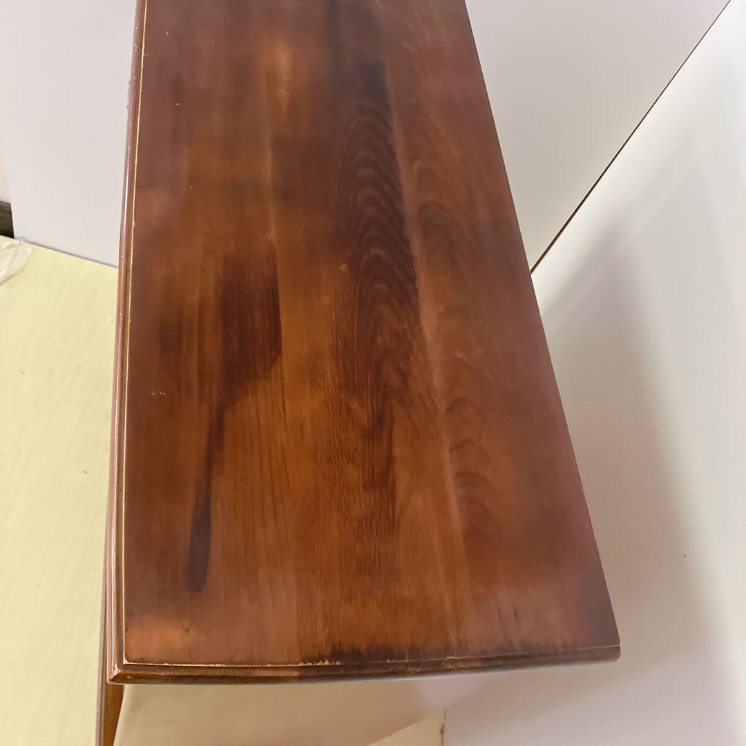 アンティーク調　キャビネット　電話台FAX台　サイドキャビネット　サイドチェスト