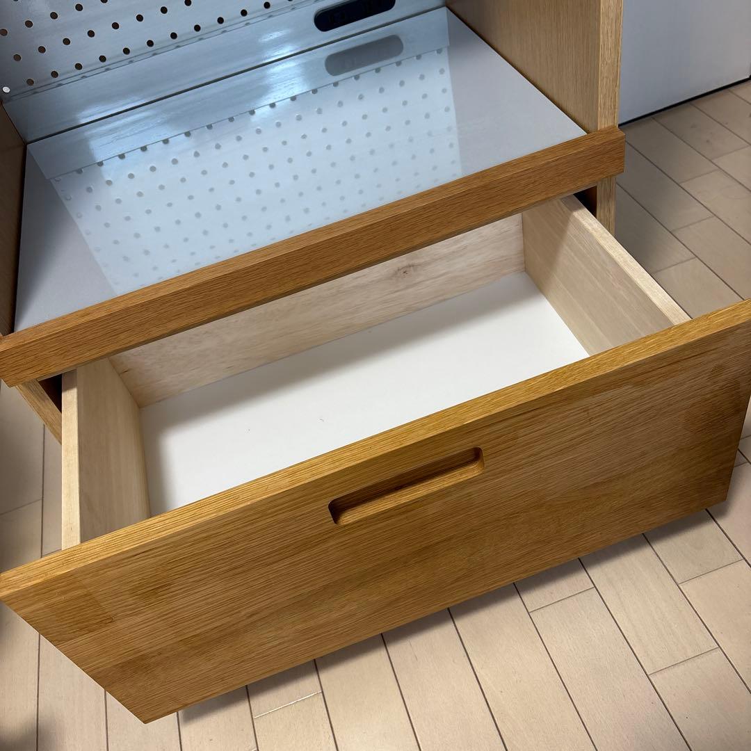 ウニコ/unico ヒュッテ/HUTTEキッチンボード レンジ台 ZR24318