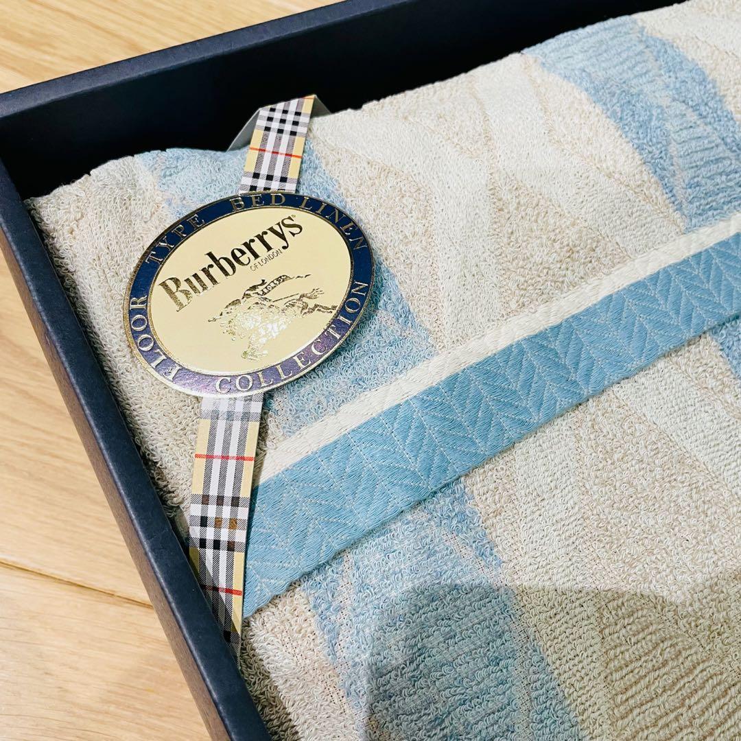BURBERRY Burberrys バーバリー タオルケット 西川産業 - メルカリ