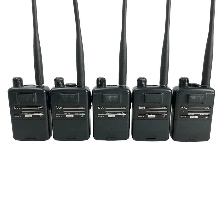■アイコム■icom■ 広帯域受信機 防災 無線 JR 5台セット IC-R2