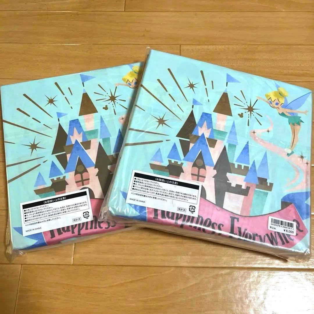 新品　ディズニーランド　スモールワールド柄　布団カバーシングル　2セット