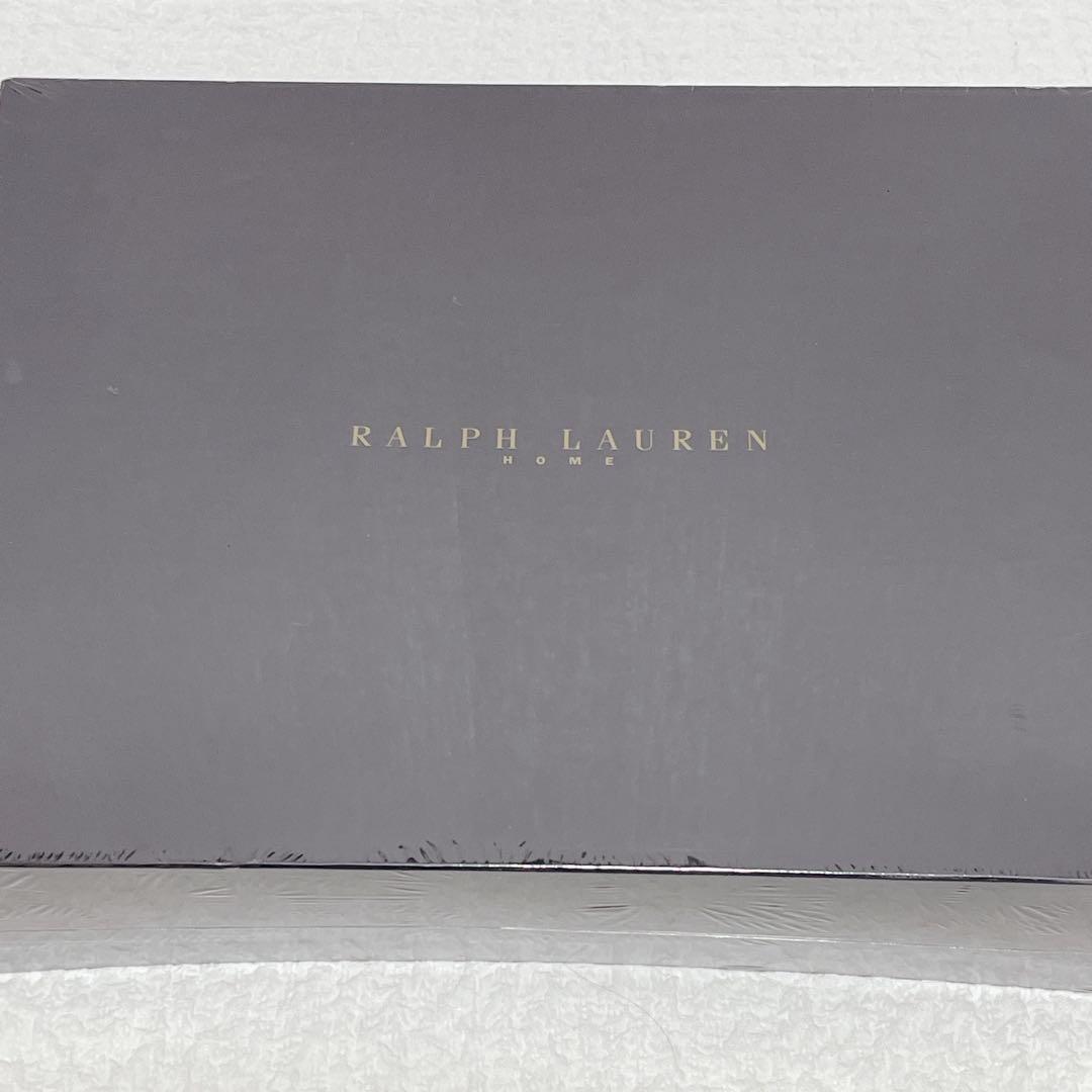 未使用◆Ralph Lauren チェック柄ブランケット ひざ掛け　70×140