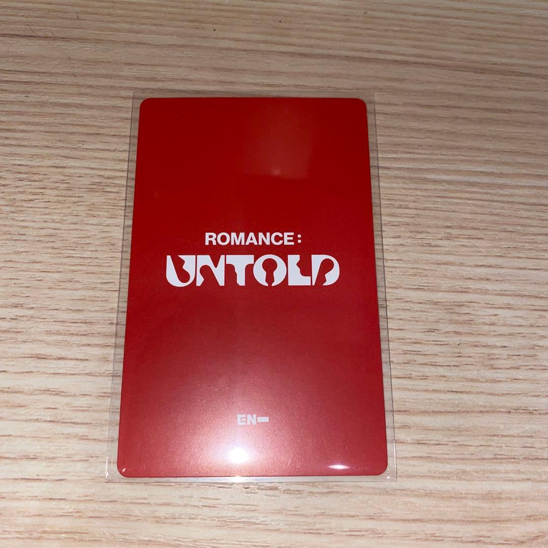 ENHYPEN ニキ ROMANCE : UNTOLD トレカ weverse - メルカリ