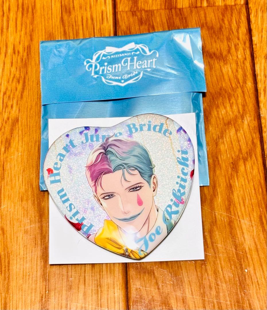 にじさんじ ジョー・力一 缶バッジ Prism Heart June Bride - メルカリ