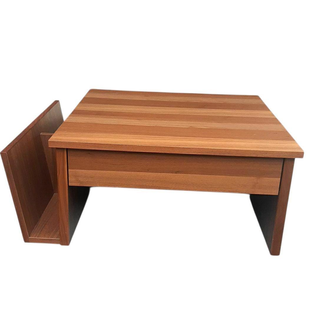 モリタインテリア TONO リビングテーブル デスク 引出 ウォールナット