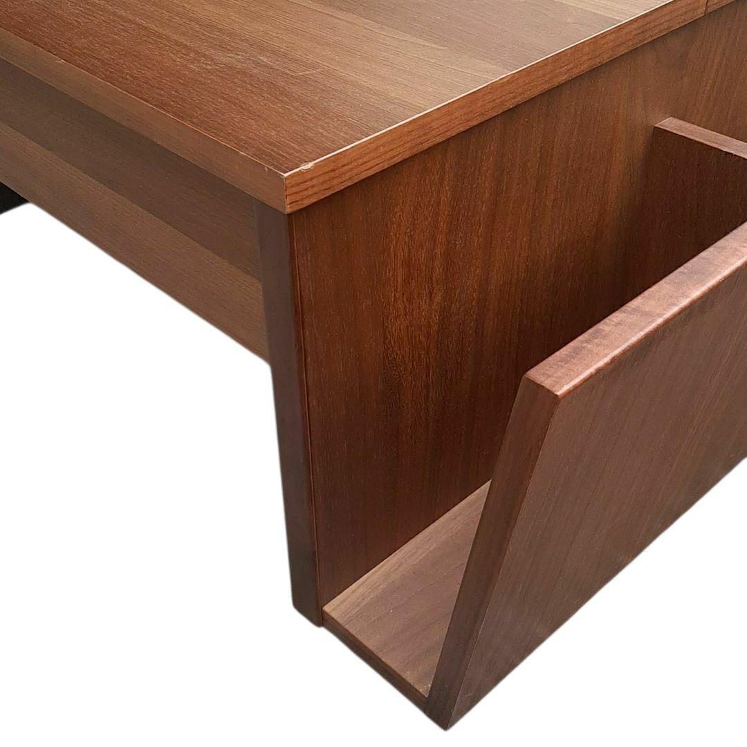 モリタインテリア TONO リビングテーブル デスク 引出 ウォールナット