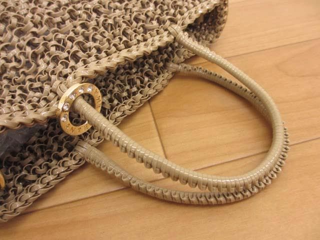 美品 アンテプリマ ADESSO アデッソ スモール ワイヤーバッグ