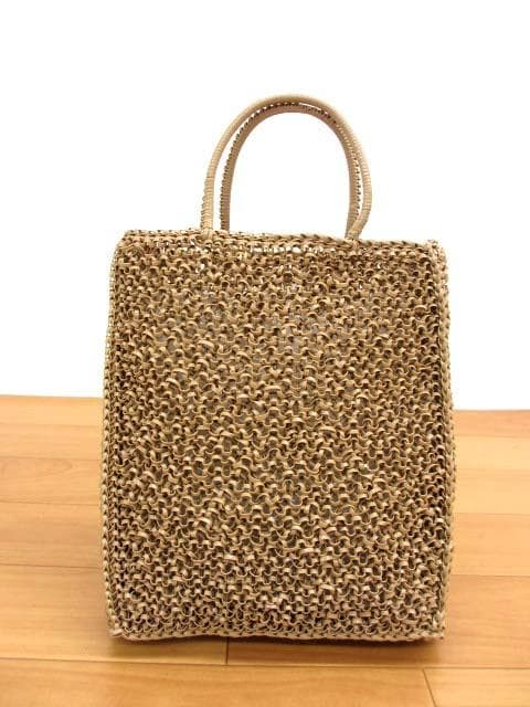 美品 アンテプリマ ADESSO アデッソ スモール ワイヤーバッグ