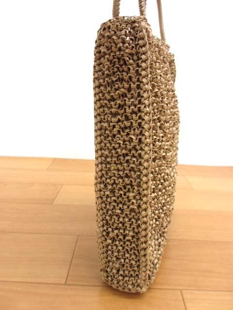 美品 アンテプリマ ADESSO アデッソ スモール ワイヤーバッグ