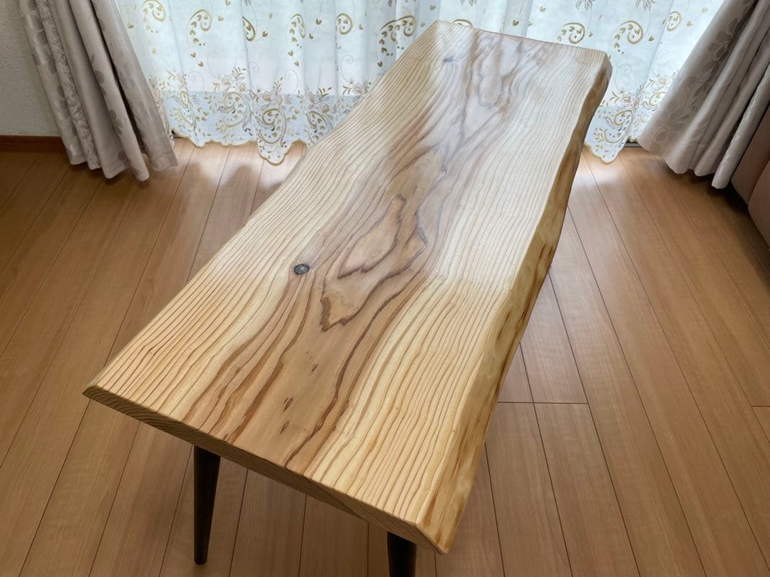 一枚板テーブル　新品未使用品　無垢　コーヒーテーブル