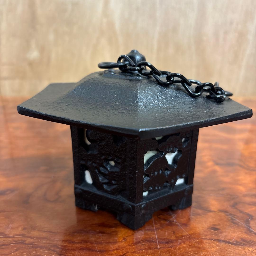 IWACHU 六角形 風鈴　南部鉄器　0119o50