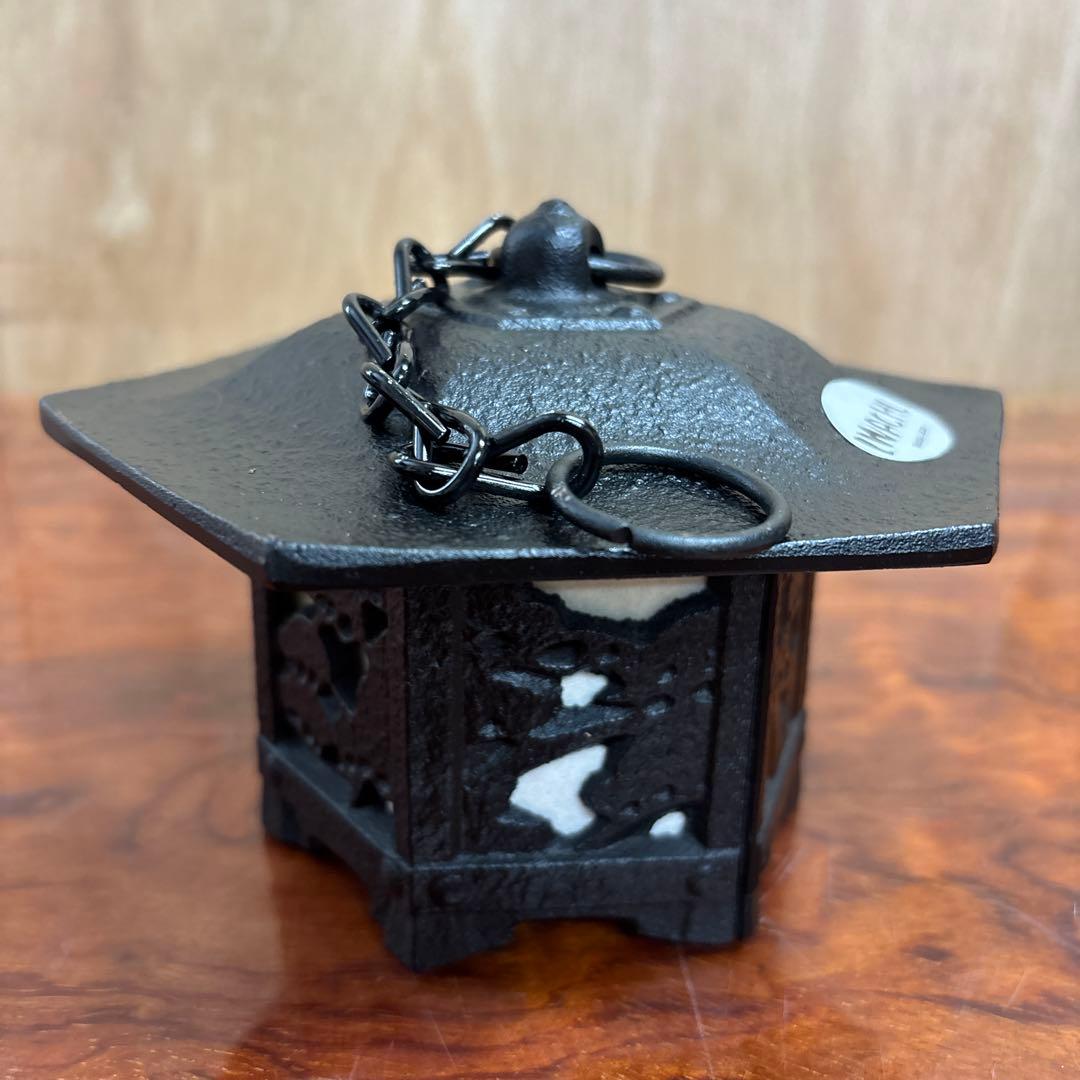 IWACHU 六角形 風鈴　南部鉄器　0119o50