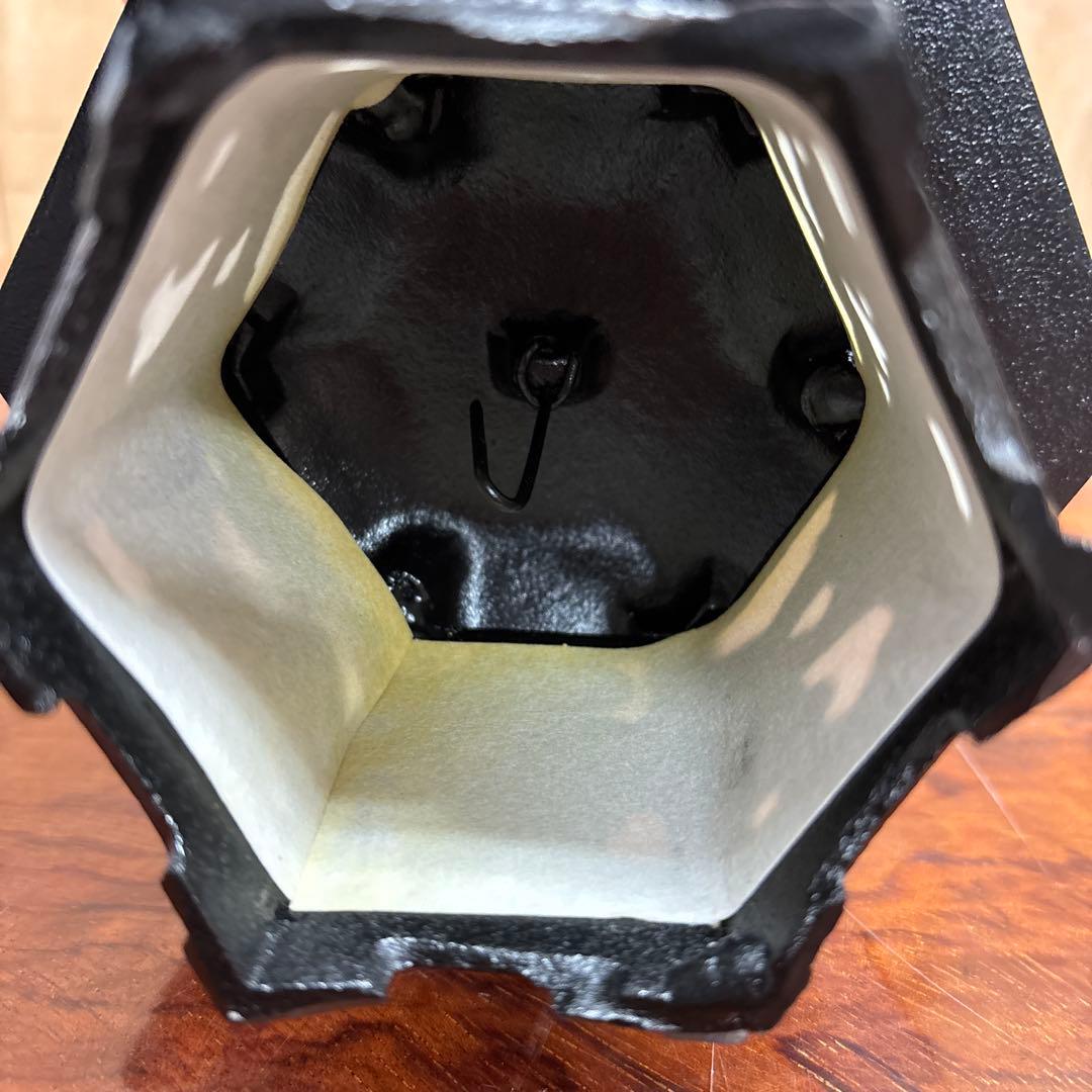 IWACHU 六角形 風鈴　南部鉄器　0119o50