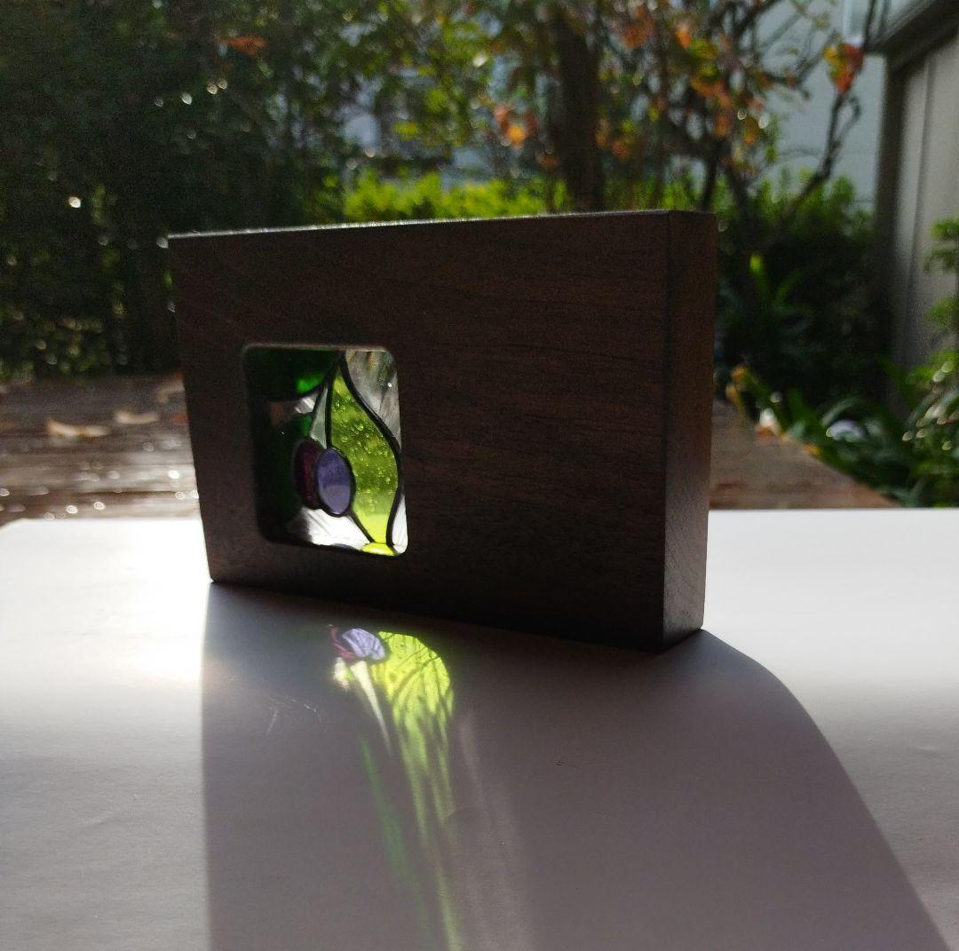 プチステンドグラス　木の実