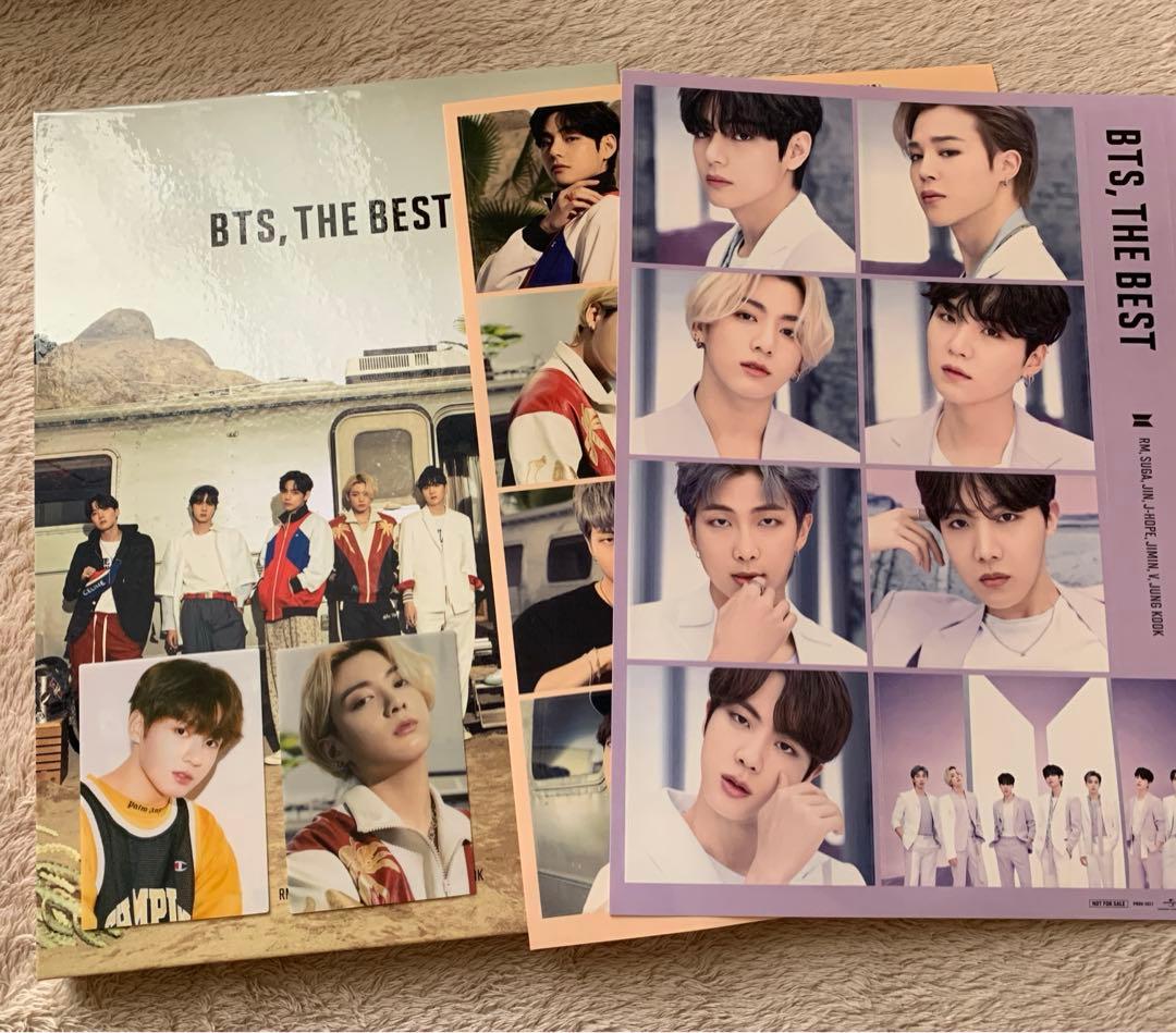 BTS THE BEST アルバム 全形態 7セット トレカ、アクスタ付き - メルカリ