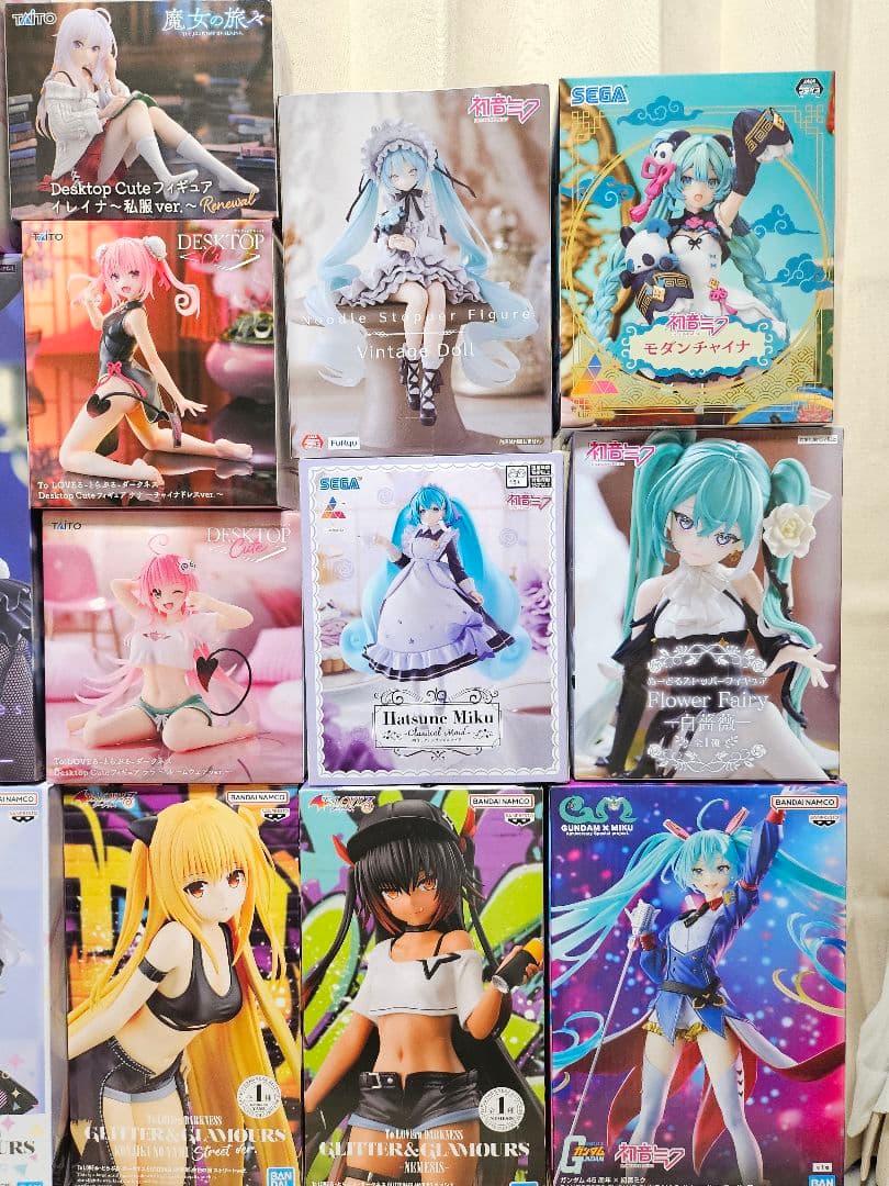 新作 美少女フィギュア アミューズメント景品 プライズ まとめ売り 18点