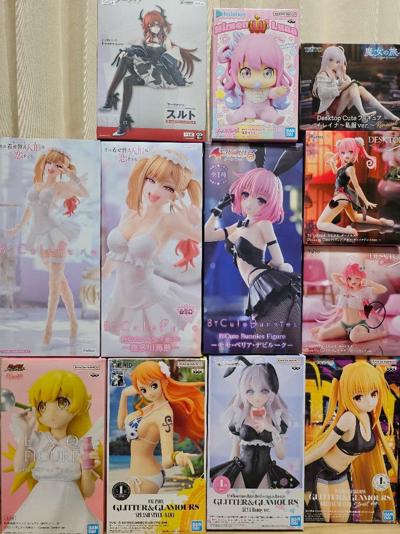 新作 美少女フィギュア アミューズメント景品 プライズ まとめ売り 18点