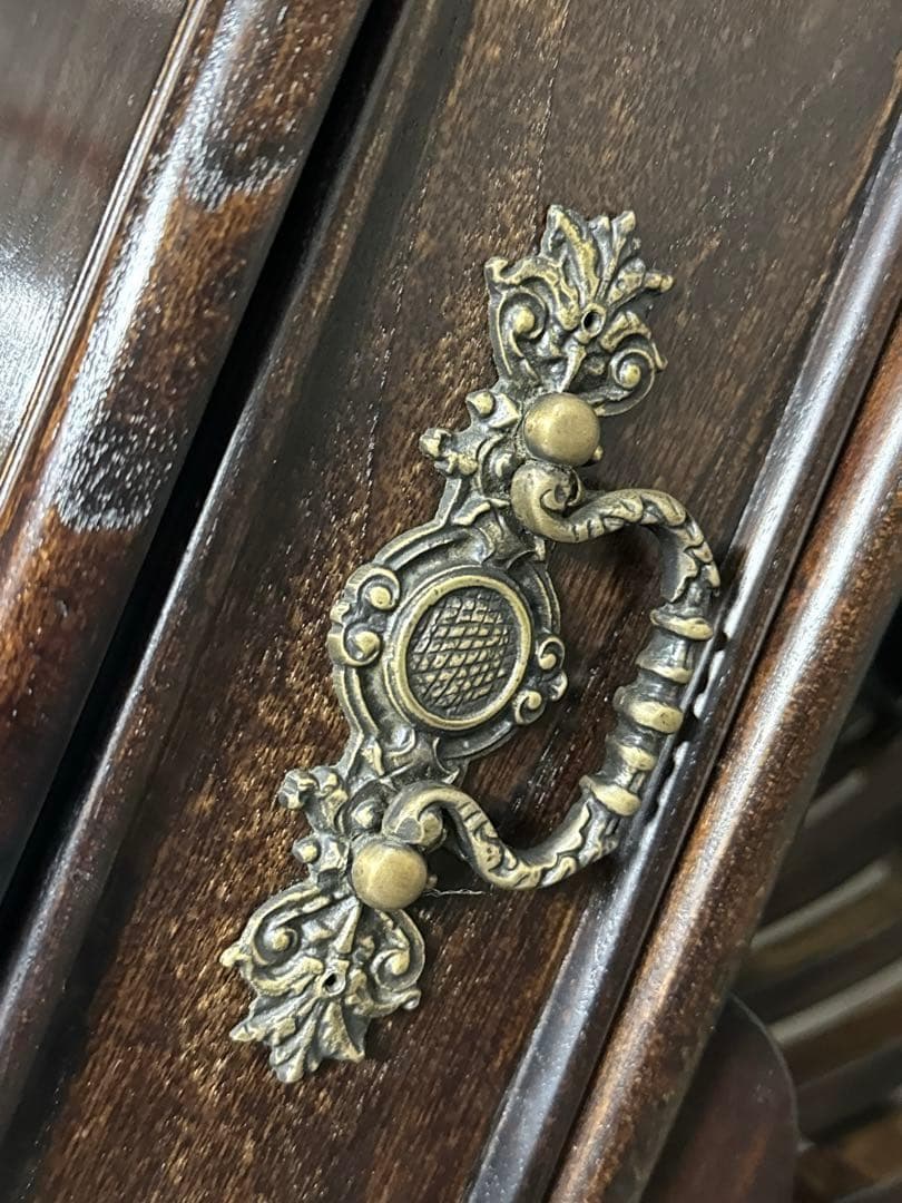 アジアン家具 木製 バリ コンソールテーブルとカルティーニチェア