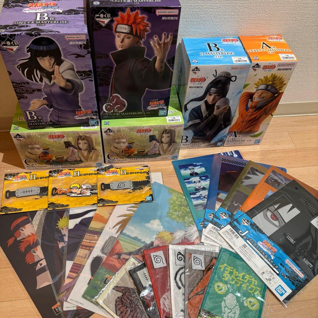 一番くじ NARUTO フィギュアセット！