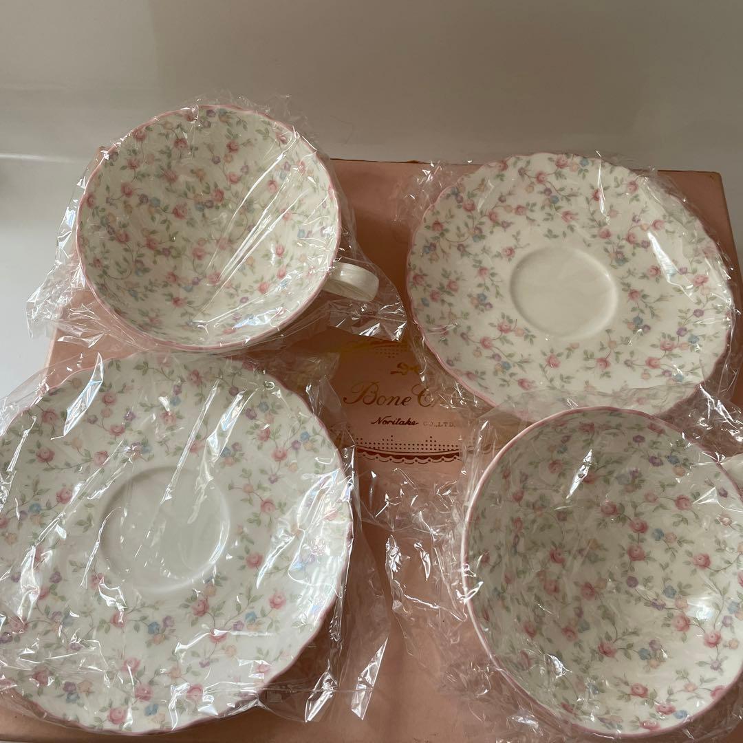 未使用品】ノリタケ キューティーローズ ティーセット - メルカリ