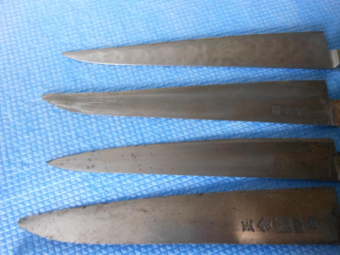 キッチン用品　 牛刀 4本セット ステンレス刃