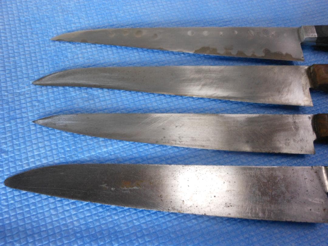 キッチン用品　 牛刀 4本セット ステンレス刃