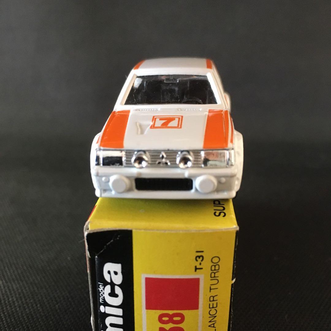値下げ！三菱 ランサー ターボ (黒箱トミカ) - メルカリ