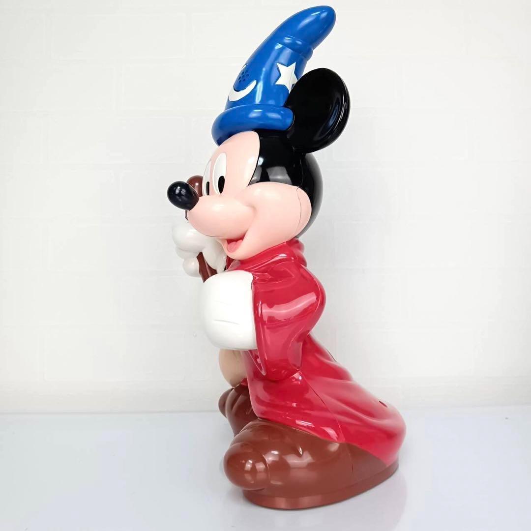 超希少 動作品☆ミッキーマウス 魔法使いの弟子 トーキング クロック