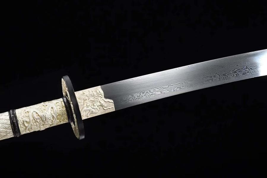 康熙戦刃（黒檀金） 模造刀 居合刀 武士道 武具 漢剣 唐刀 龍泉剣 手