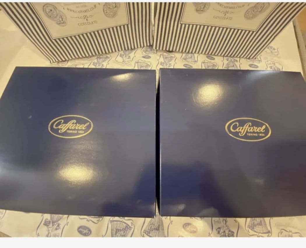 Caffarel オーナメント15個 クリスマス缶2個 まとめ売り カファレル