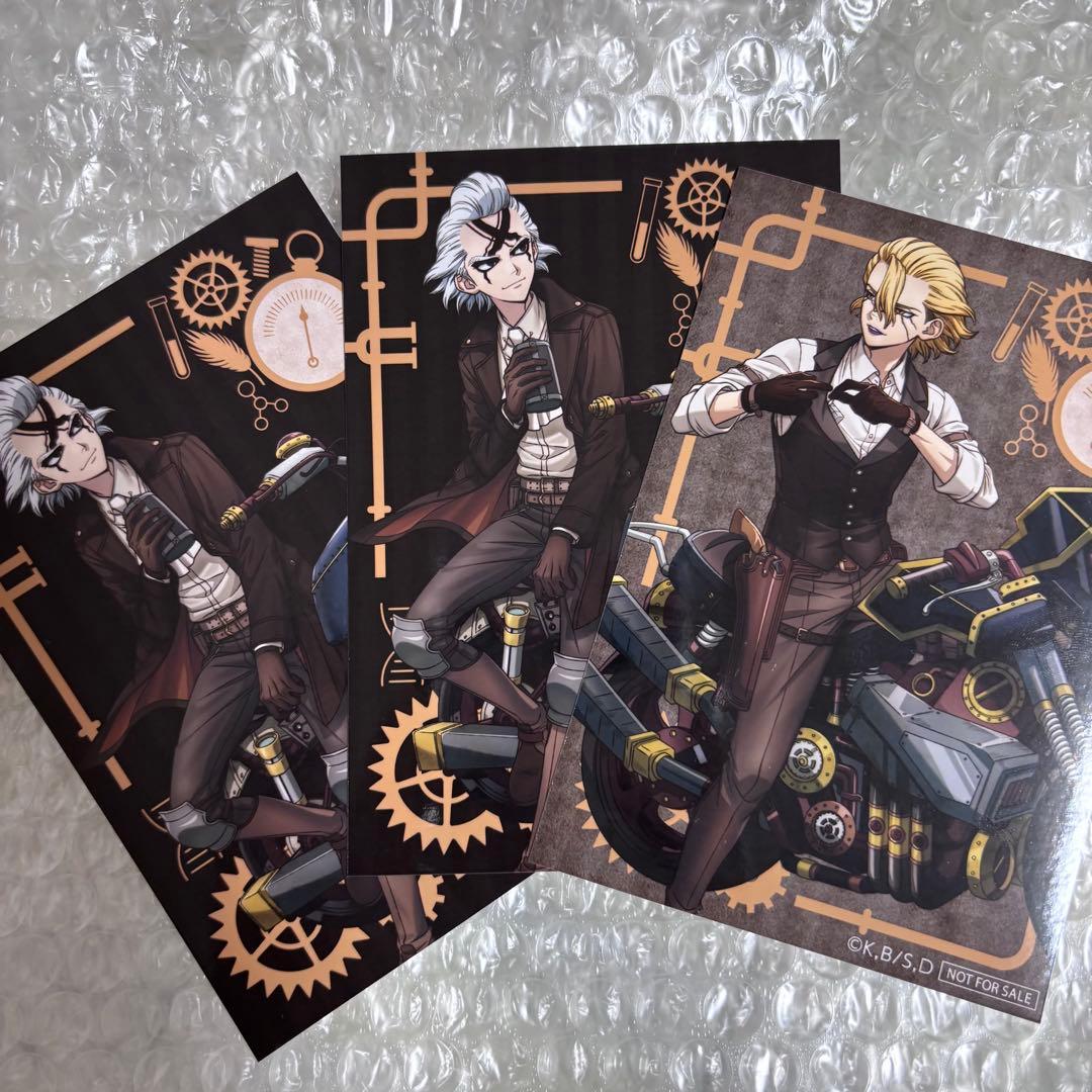 Dr.STONE 購入特典ブロマイド ツーリングver. ゼノ スタンリー - メルカリ