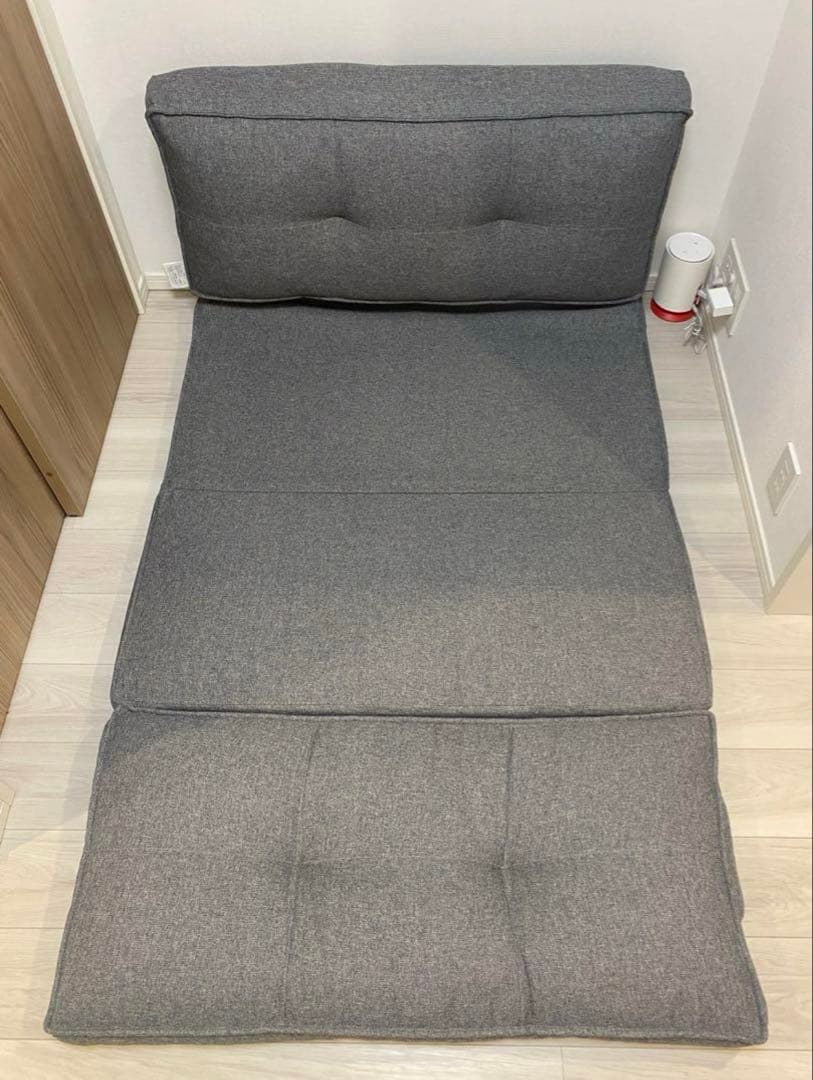 【美品❣️】ニトリ　カジュアルソファキッド3 ローソファ　ソファベッド