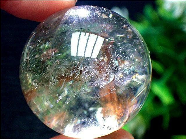 ★AAA級天然ガーデンクォーツ丸玉B89P1/173P05C