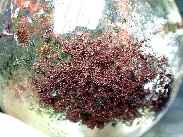 ★AAA級天然ガーデンクォーツ丸玉B89P1/173P05C