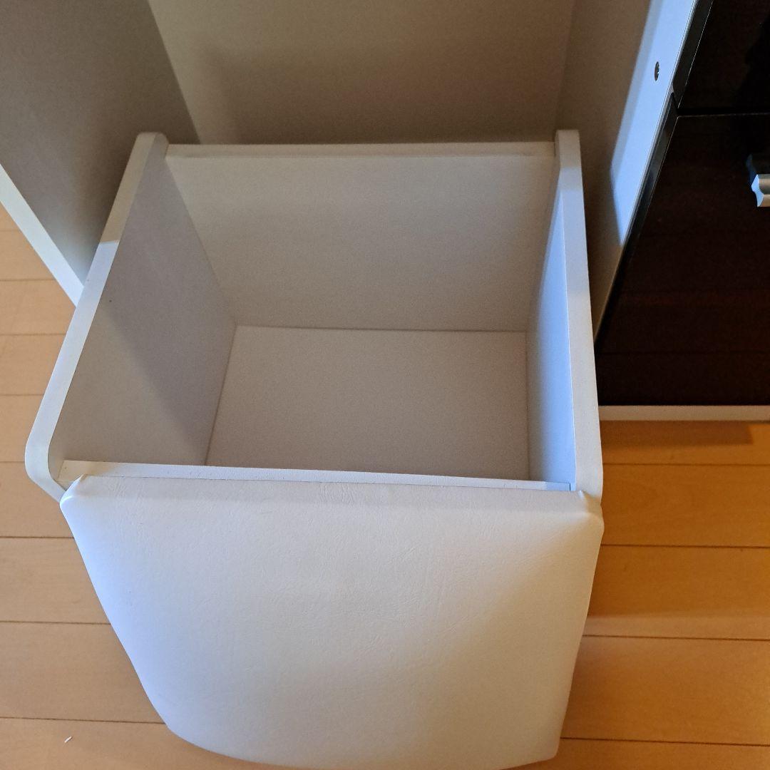 モダン ドレッサー 鏡台 ホワイト ブラック