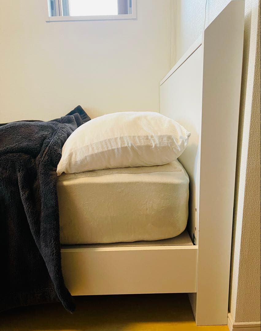 NITORI セミダブルベッドフレーム&マットレス 枕 毛布セット