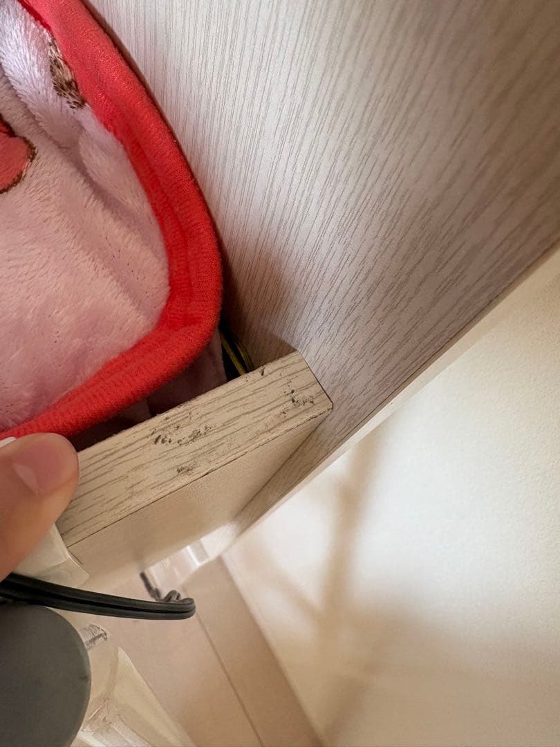 ホワイト ロフトベッド シングル ニトリ