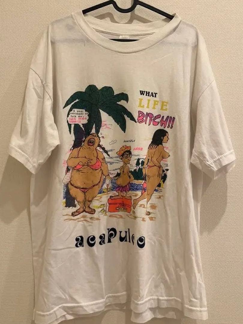 エロTシャツ 90s〜 プリント tシャツ ビンテージ - メルカリ