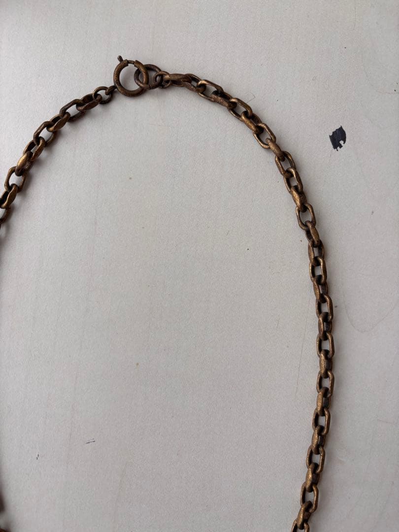 太陽アートモチーフクリスタルネックレス☆ 一点限り◯