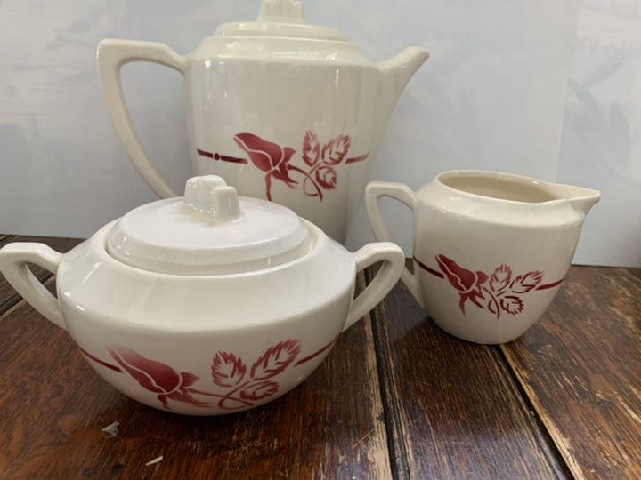 ディゴワン サルグミンヌ フランス　バラ柄　10セット　　貴重な未使用品